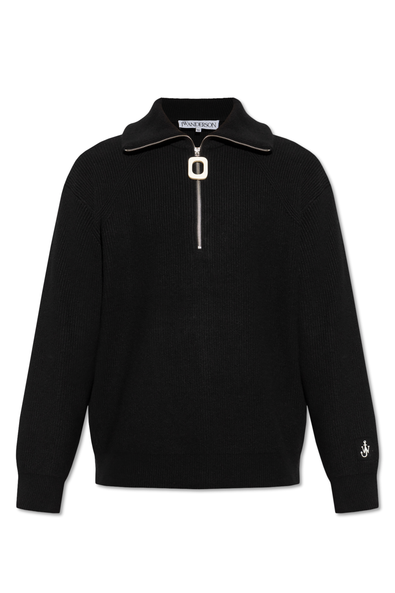 Black Ribbed Sweater JW Anderson - Vitkac AS